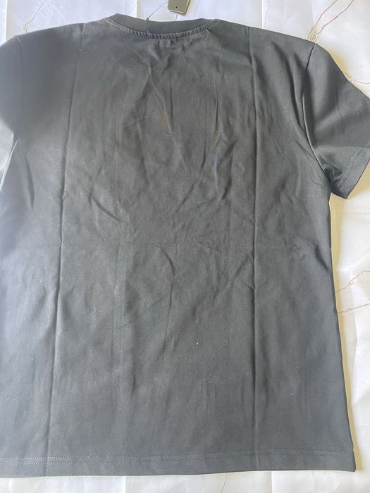 Tshirt preta da Stone Island