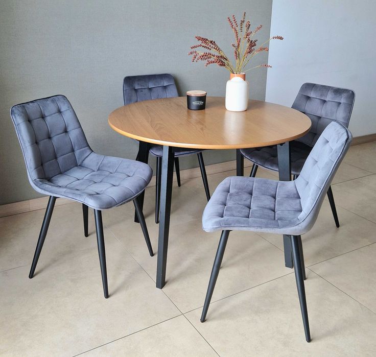 Welurowe krzesło tapicerowane do salonu i jadalni. Nowe. Wysyłka 24h