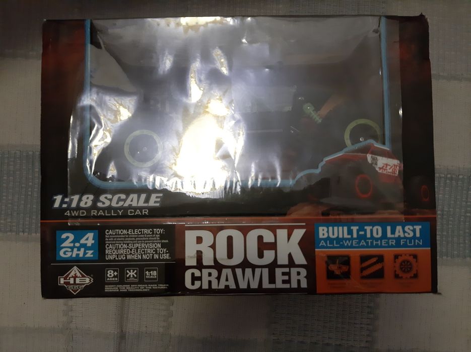 Jipe telecomandado Rock Crawler 4WD Rally Car