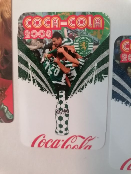 Conjunto de 3 calendários da Coca-Cola, 2008