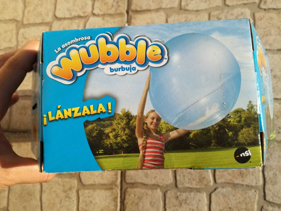 Bola Grande insuflável NOVA e selada até 90 cm com bomba