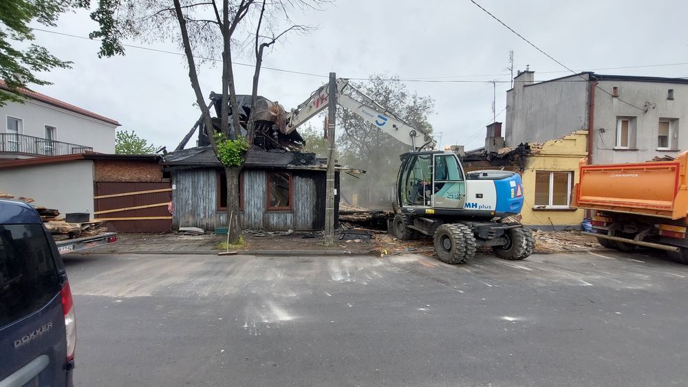 Usługi koparką Rozbiórki Wyburzenia prace ziemne