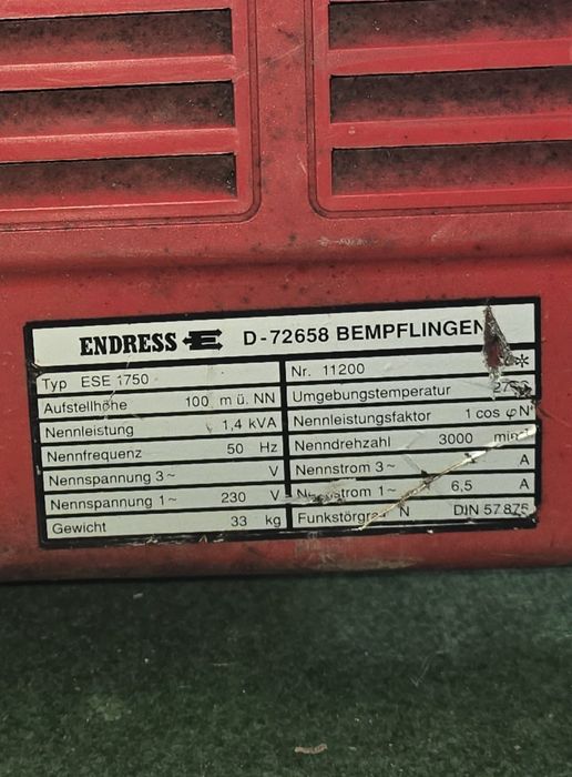 Генератор, генератор  Andress ESE1750