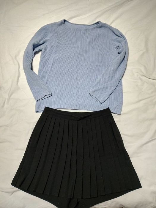 Юбка шорты( плиссе 46 размер