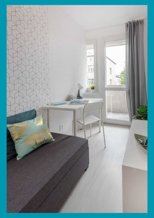 Pokój z balkonem od zaraz, śródmieście