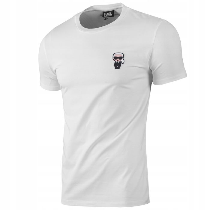 Koszulka T-Shirt Męski Męska Biała Karl Lagerfeld Rozmiar Xxl