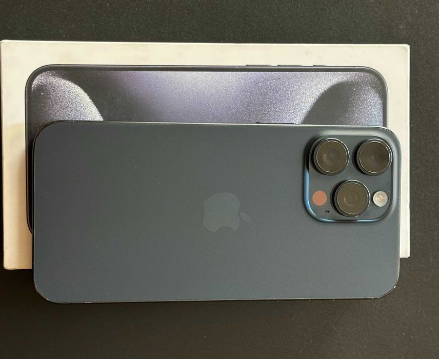 IPhone 15 Pro Max 256GB Blue Titanium       фізична сім