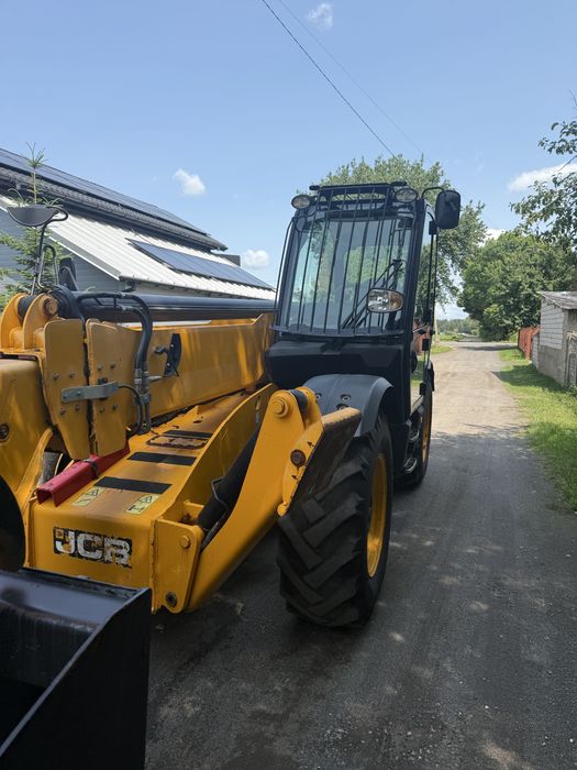 JCB 540-140 Hi-viz Klima Widły hydr. Łyżka  Serwis Ładowarka Oryginał