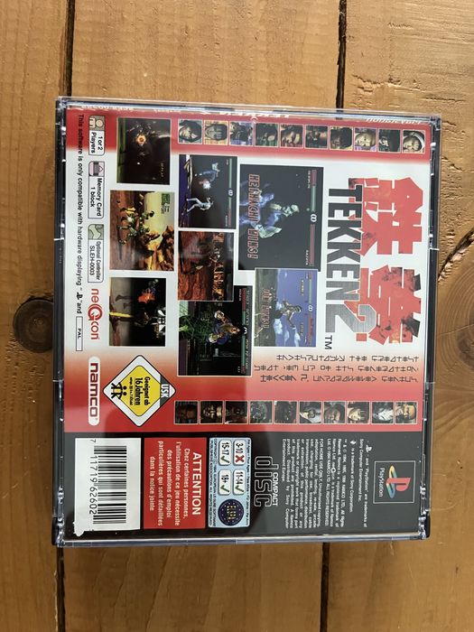 PS1 mint Tekken 2