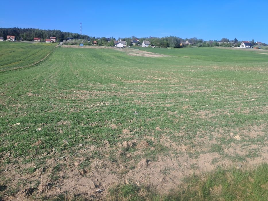 Działki budowlane od  8 arów.