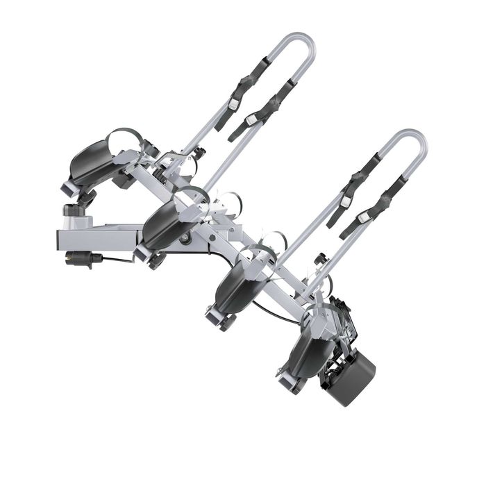 Bagażnik Rowerowy Platforma Na Hak 4 Rowery Amos Tytan 7Pin Uchylny