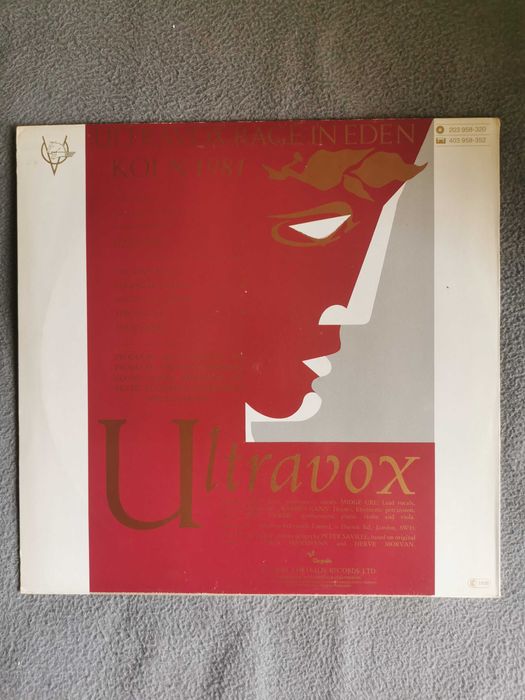 Ultravox – Rage In Eden