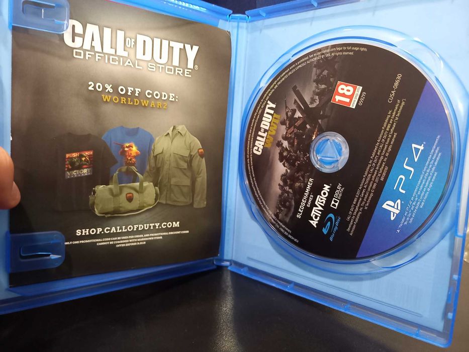 Call Of Duty: WW2 PS4 como novo