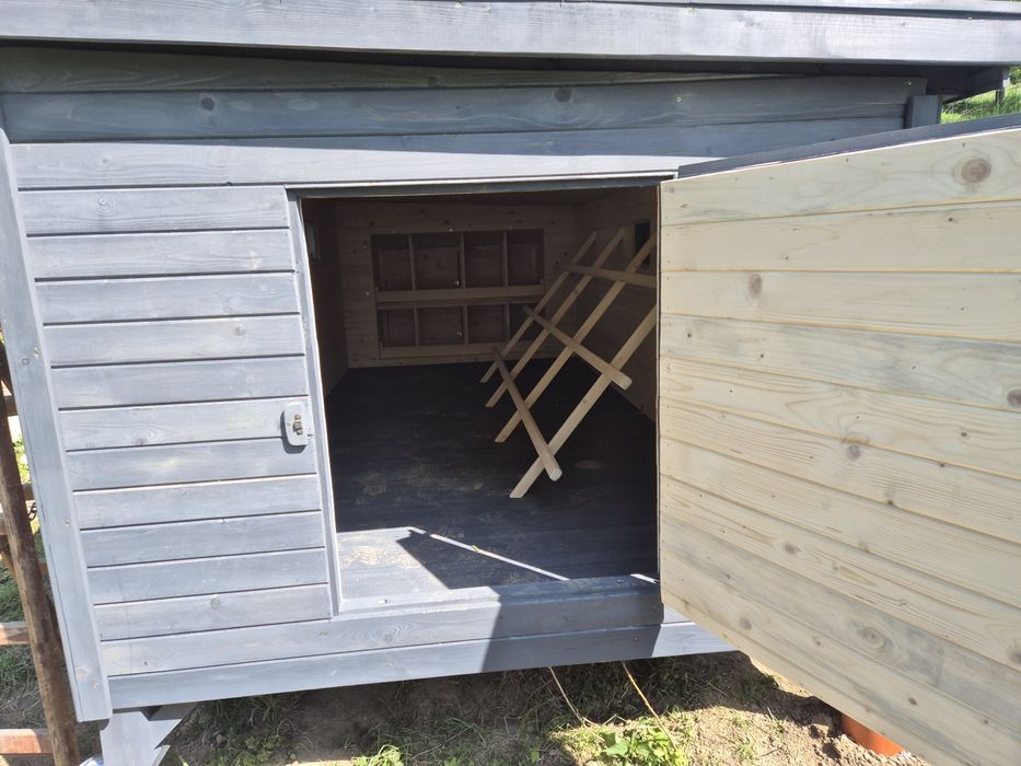 Kurnik dla kur ocieplany