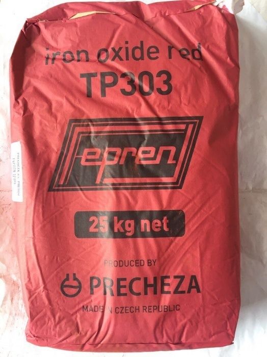 Пигменты пластификаторы для бетона, тротуарной плитки - Чехия, Китай