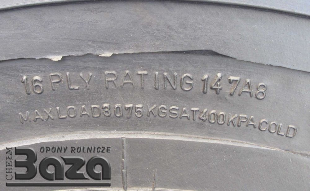 BAZĄ Koło 400/60-15.5 TRX / Polkar 16PR WZo Przyczepa + TK !