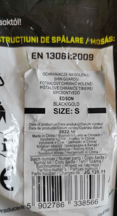 HUARI nagolenniki piłkarskie rozmiar S