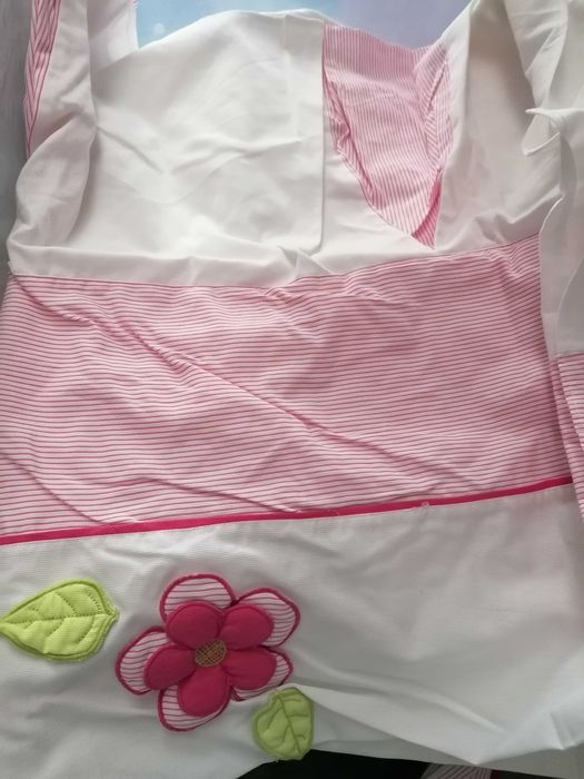 Resguardo Para cama de bebé, colcha, almofada