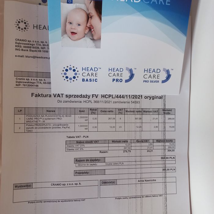 Head Care poduszka r. M
