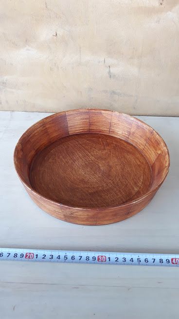 Peças únicas de artesanato em madeira, decoração