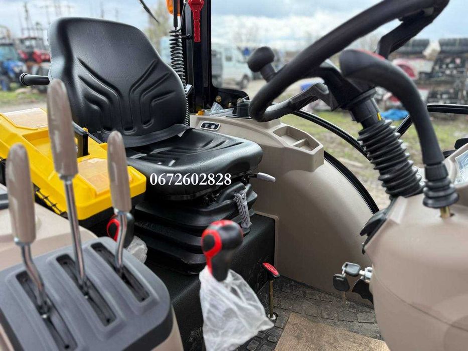 Мінітрактор Скаут TE-504C A/C + Кондиціонер оновлена пластикова кабіна