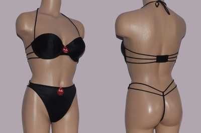 Bielizna damska - stanik + stringi - Komplet bielizny BRATEX