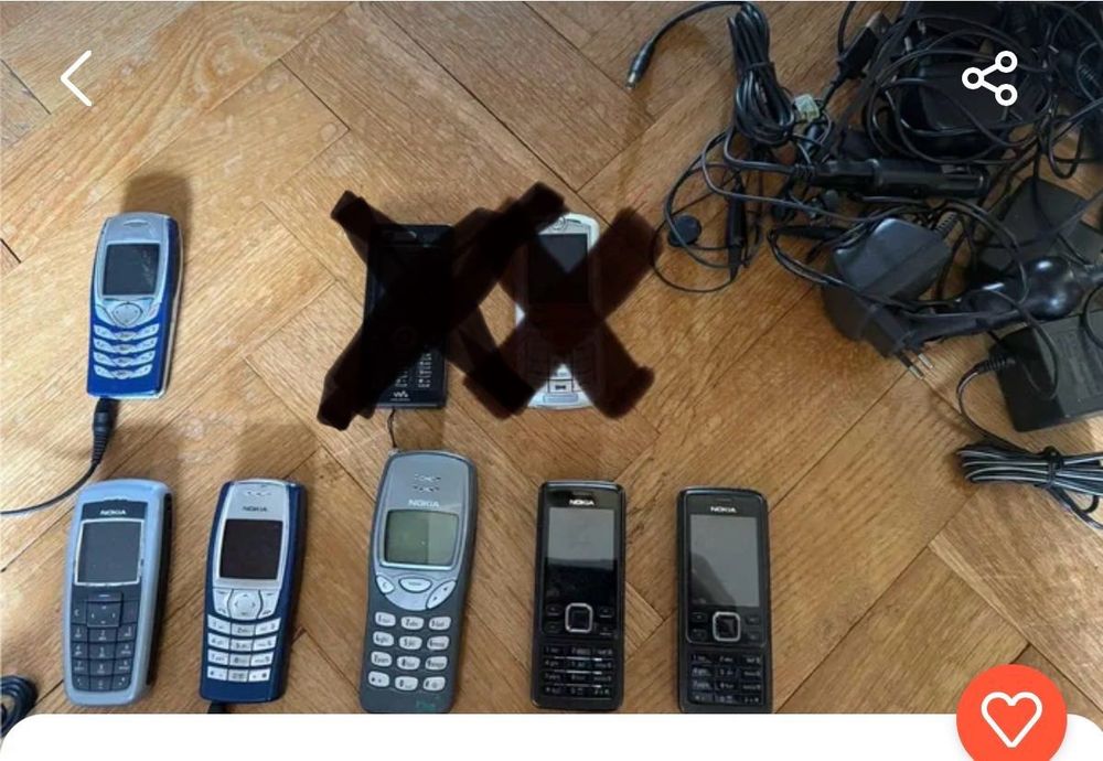 6 telefonów używanych w większości Nokia