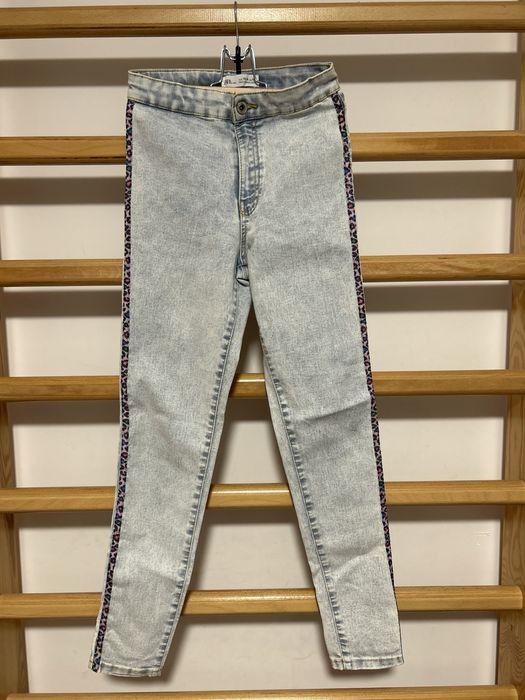 Zara zestaw 6 par jeansów i spodni rozmia 164