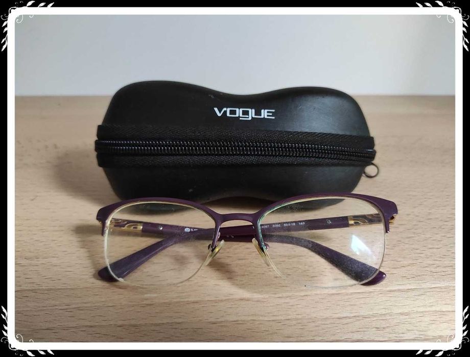 Vogue oprawki używane damskie (okulary korekcyjne) + etui