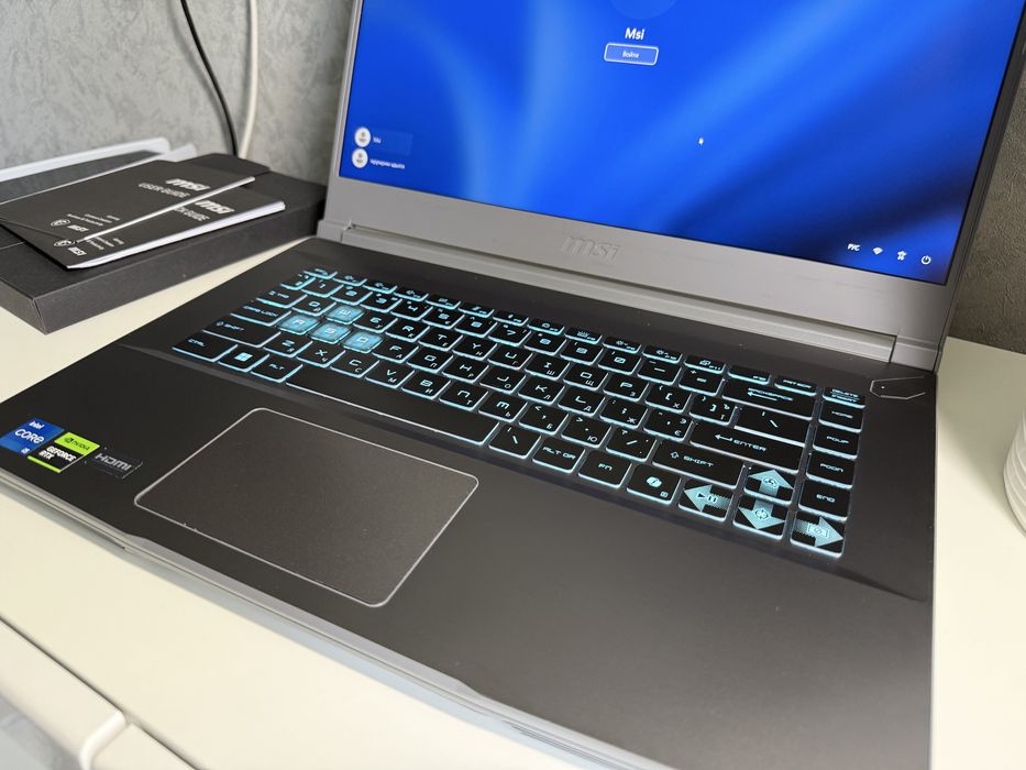 MSI / 2025год/RTX3050/i5-13420H/144Hz/512GB/16GB/Ноутбук.