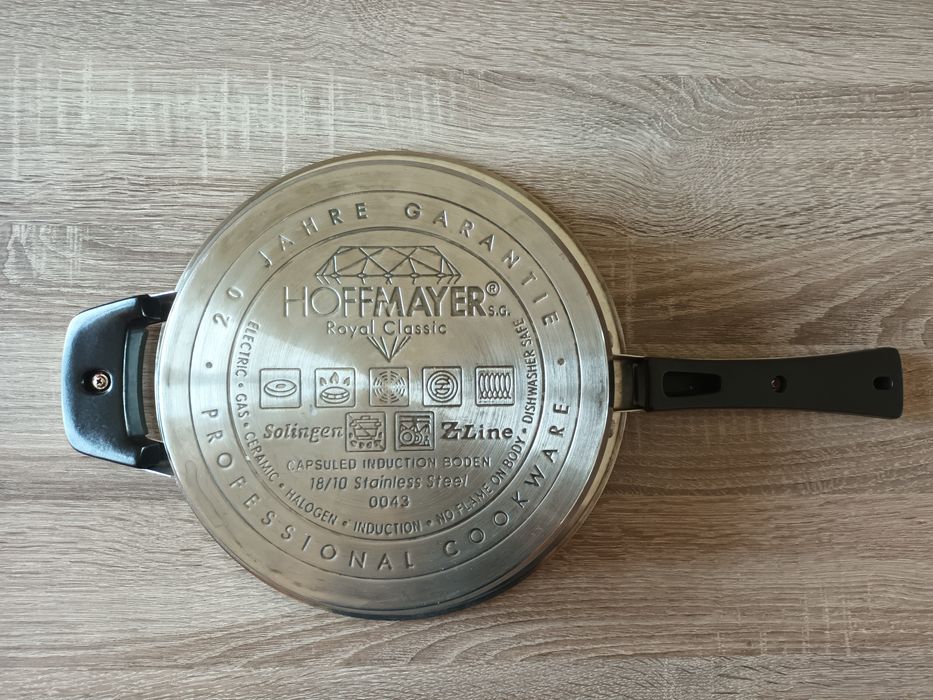 Patelnia z pokrywką Hoffmayer 24cm.