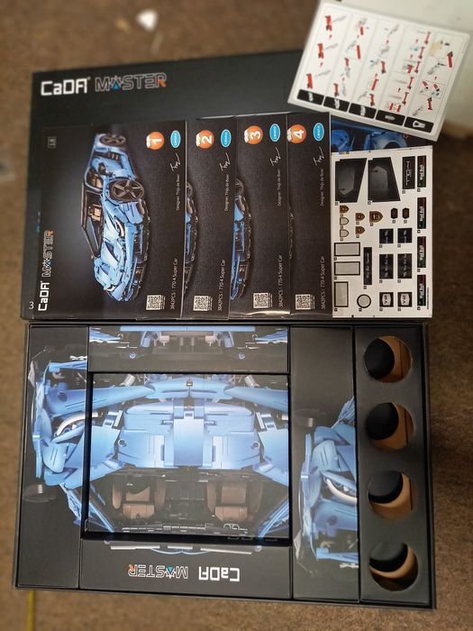 Klocki Cada Master 770-4 Gigant 60cm jak lego technic