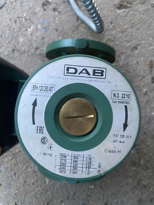 Насос для системи опалення BPH 120/250.40T