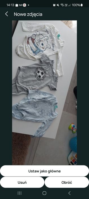 Body niemowlęce dla chłopca rozm.80