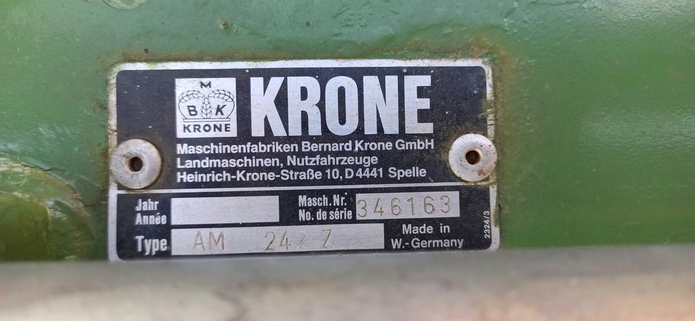 Kosiarka dyskowa KRONE AM 242 Z 240cm stan bdb