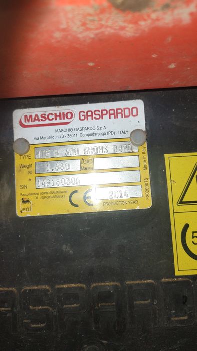 Siewnik do kukurydzy Gaspardo umowa