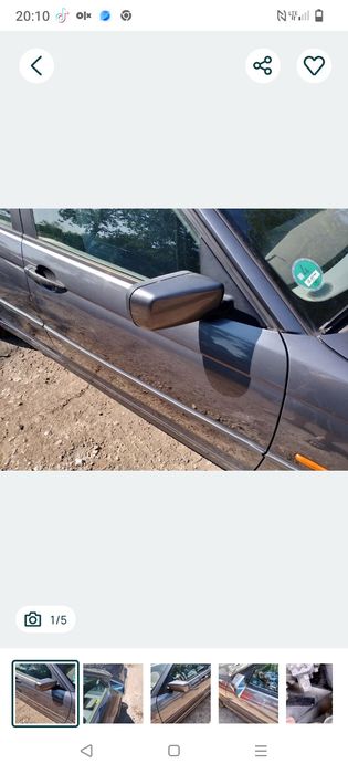 Lusterko prawe bmw e46