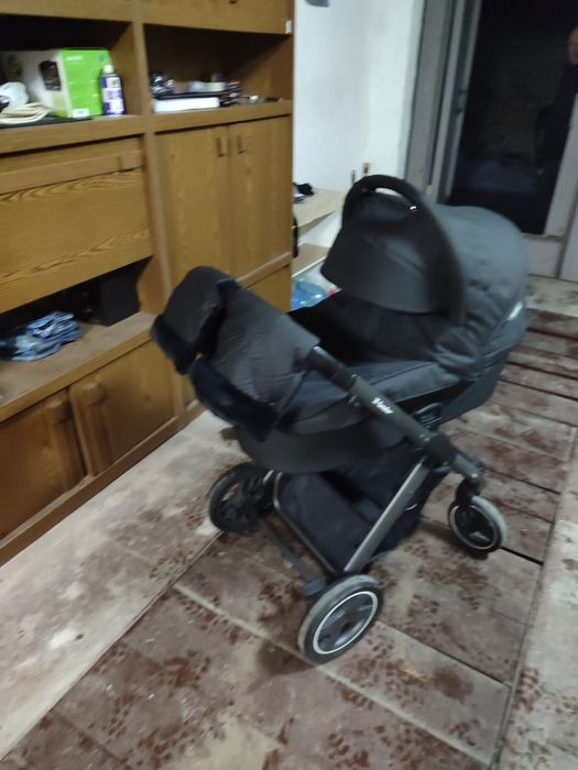 Коляска 2 в 1 стан тверда чітвірка