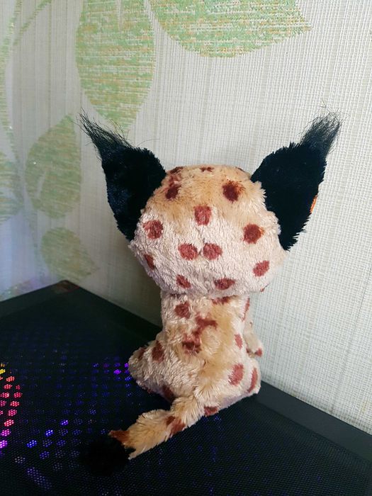 Редкая Ty beanie boos глазастик рысь BUCKWHEAT 15 см 2016 год