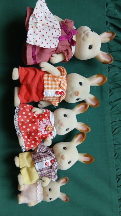 Набры Sуlvanian Families cемьи зверят.