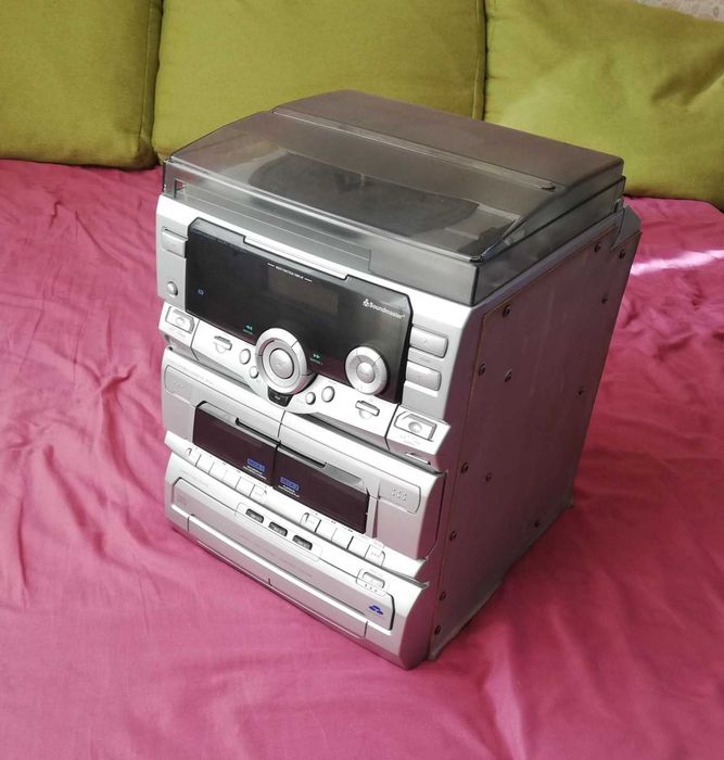 wieża Soundmaster z odtwarzaczem płyt winylowych MCD 5020 MP3 03/2006