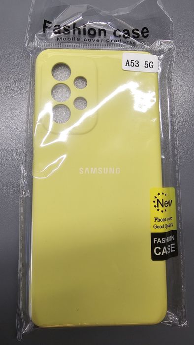 Etui Samsung A53 5G, plecki, silikon, osłona