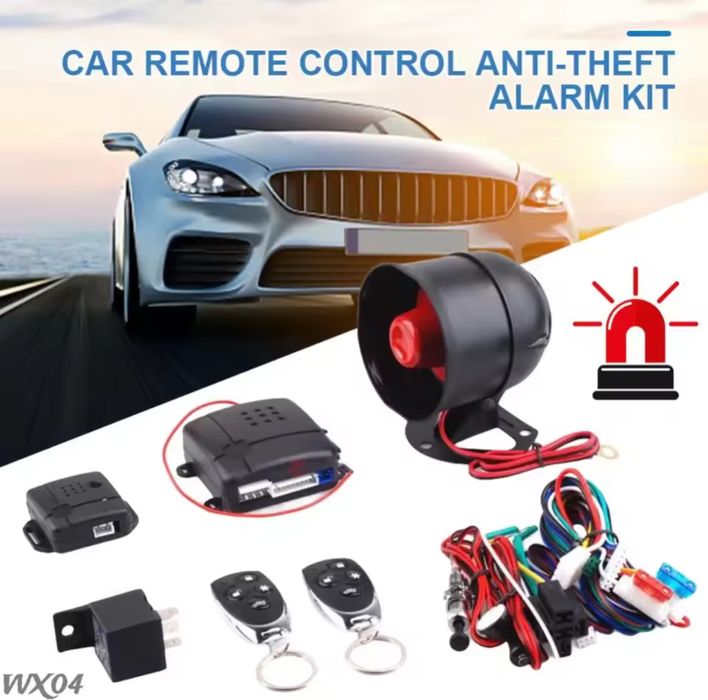 Novo Alarme anti-roubo para automóveis