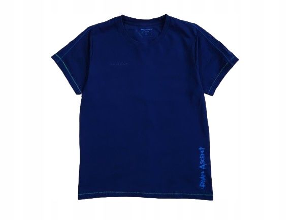 MAMMUT Urban Ascent Koszulka T-Shirt Granatowa Logo r. S