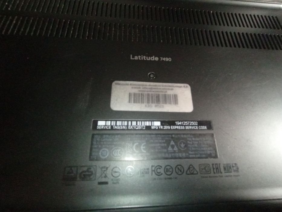 Ноутбук Dell Latitude 7490 14' IPS_i5-8350U_SSD m2_DDR4