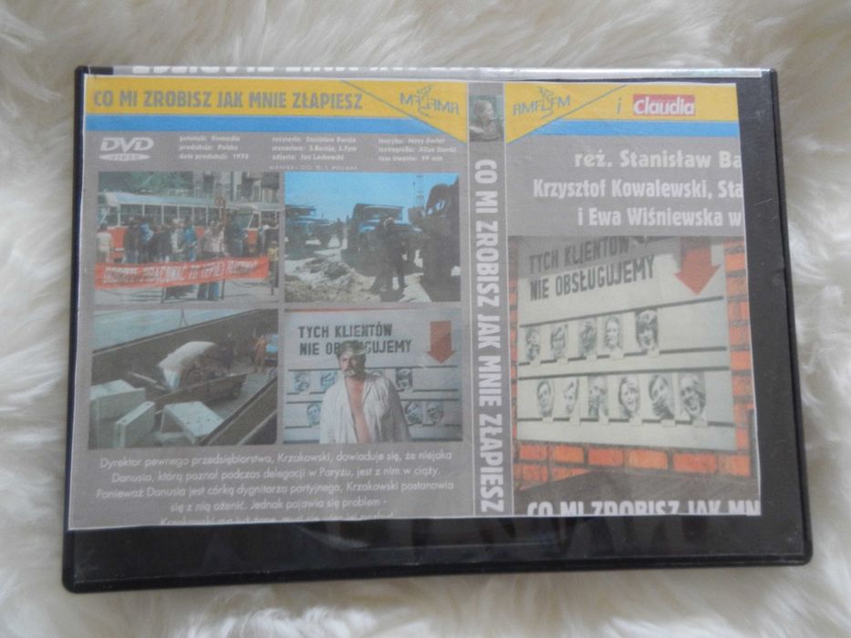 Film DVD Co mi zrobisz jak mnie złapiesz