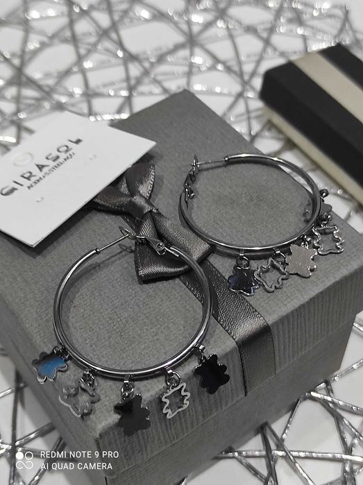 Kolczyki misie koła