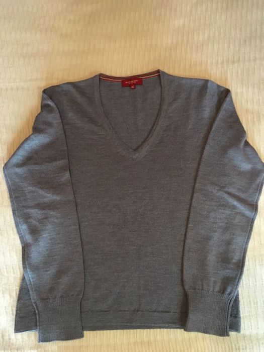 Pullover cinza da marca Burberry