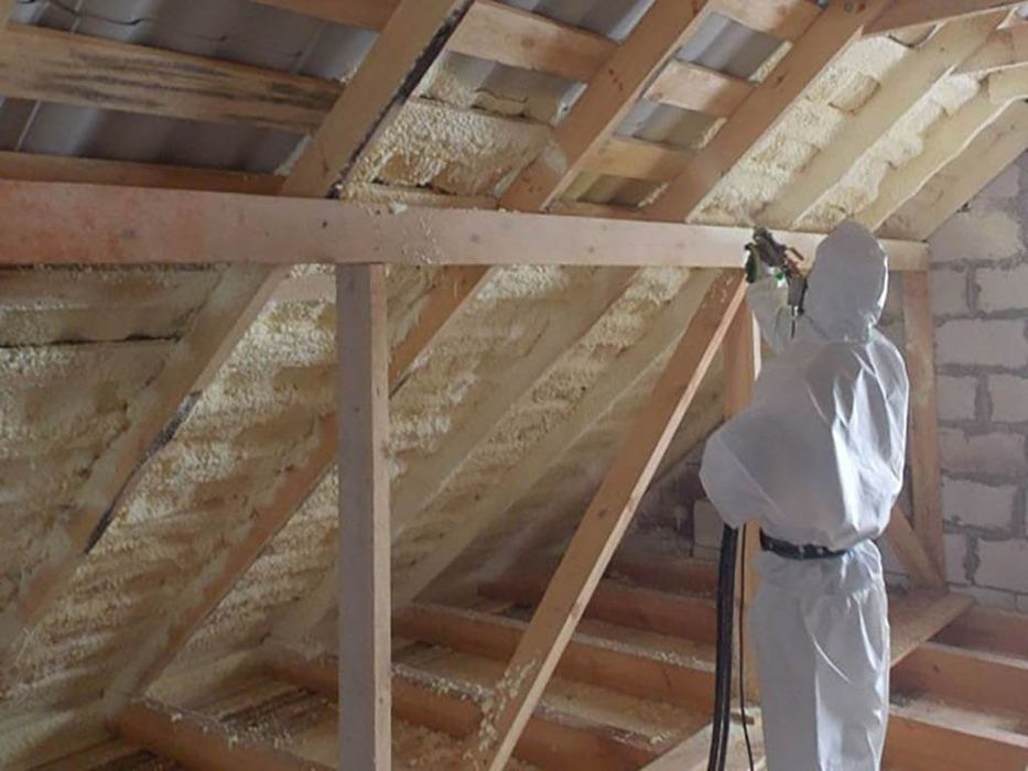 Утеплення піною (пінополіуретан) ППУ Звягель