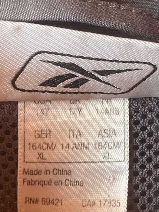 Kurtka wiatrówka Vintage Reebok 00s